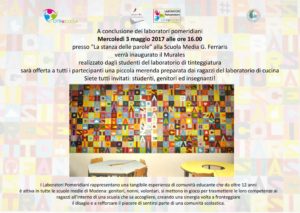 Murale 2017_STANZA DELLE PAROLE_Invito