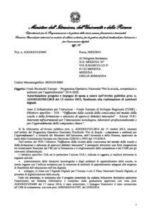 Lettera iscrizione albo fornitori